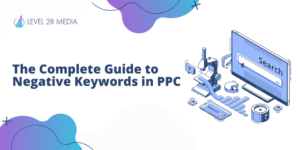 Banner image for the guide to negative keywords in PPC blog.